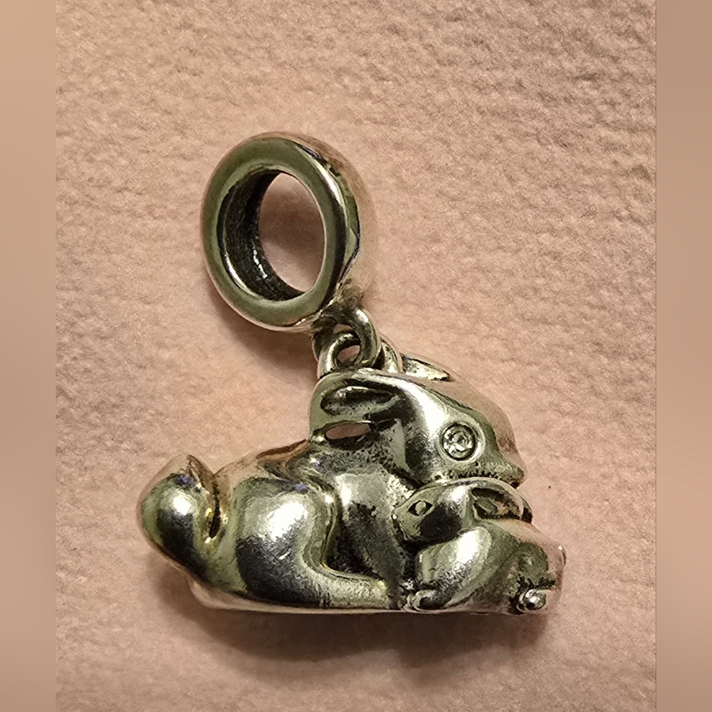Chamilia Silver Bunny Charm 925